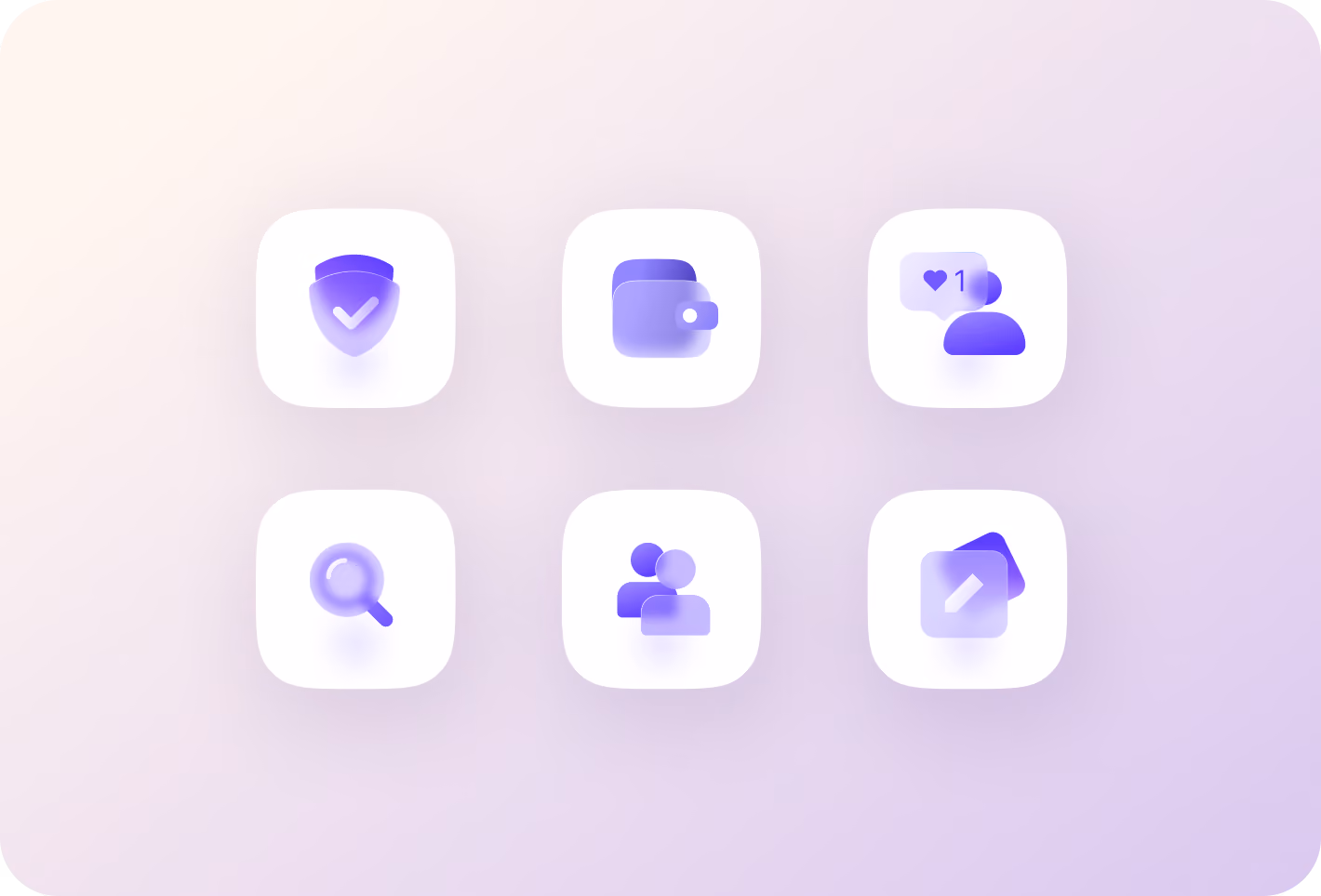 Lendermarket interface icon system