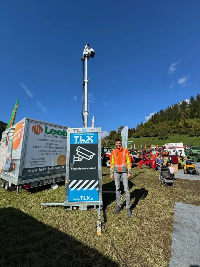 Über uns - Baustellen Überwachung Kameraturm