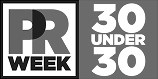 PR Week 30 under 30 logo