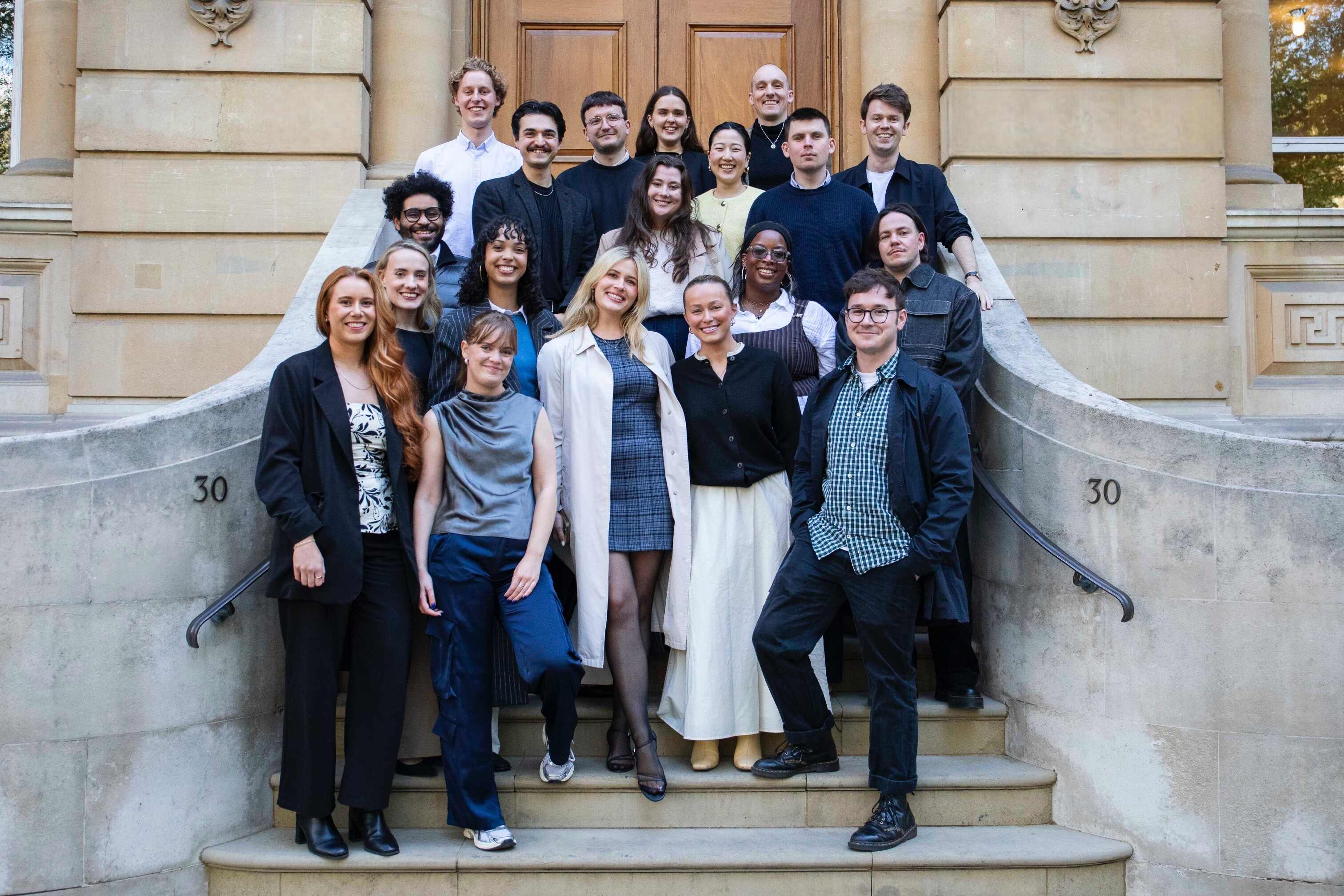 A photo of the full Nara team