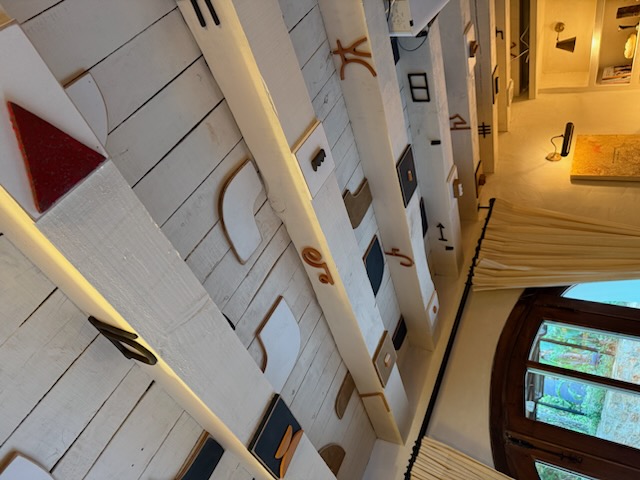 Sculptural ceiling detail at Soho House Ibiza — bespoke interior design inspiration for boutique hotels