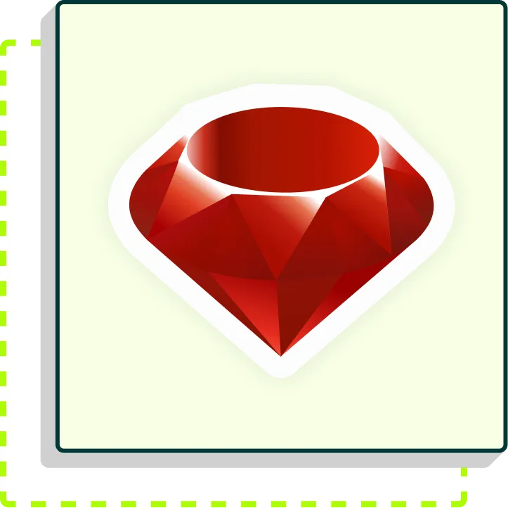 Icône de gemme rouge brillant avec reflets blancs sur fond clair.