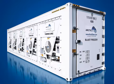 Picture of the ArcticBlast freezer container