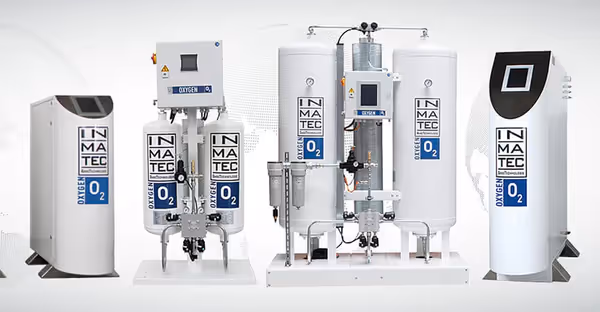 Example of four oxygen generators