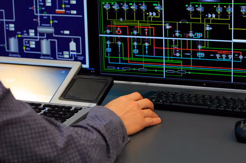 Picture of a control system