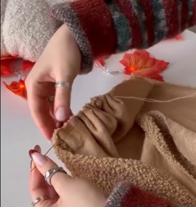 image of sewing class in session