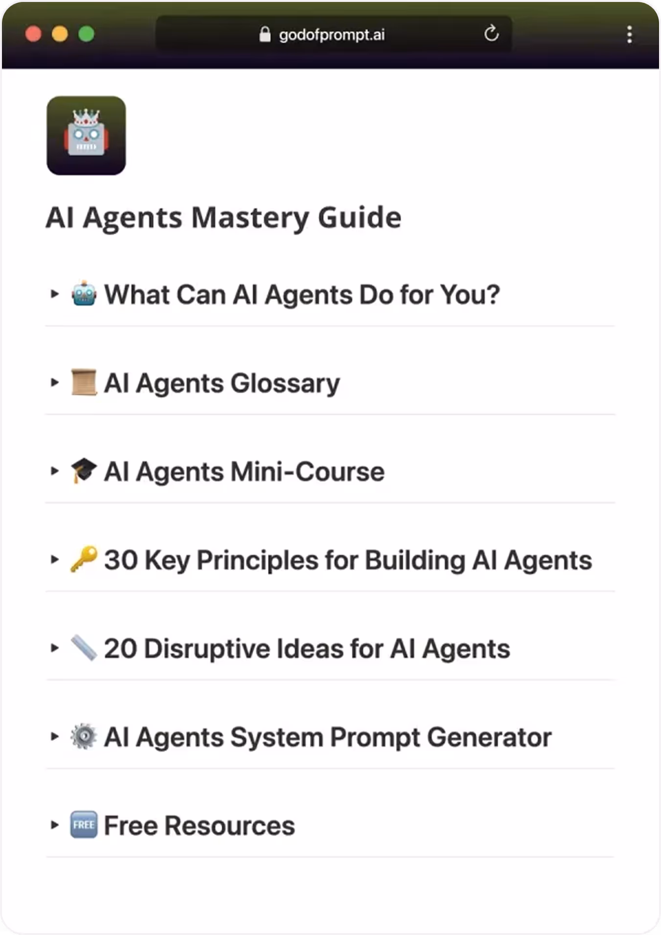 AI Agents Mastery Guide