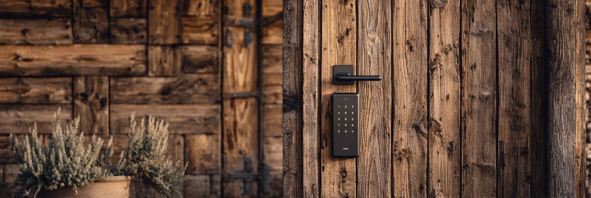 Woman using smart speaker