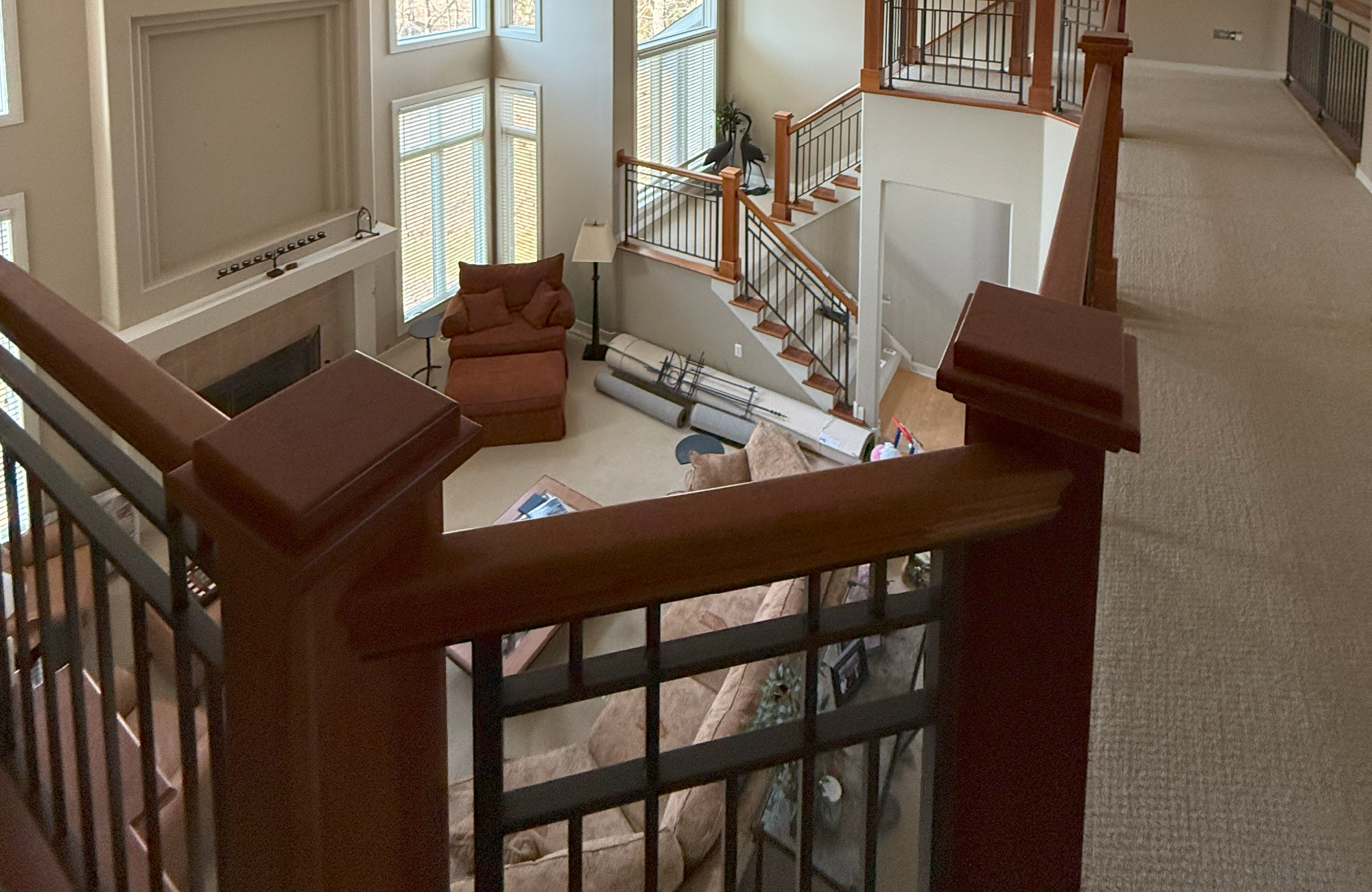 Home trim staining project in Grand Rapids, MI