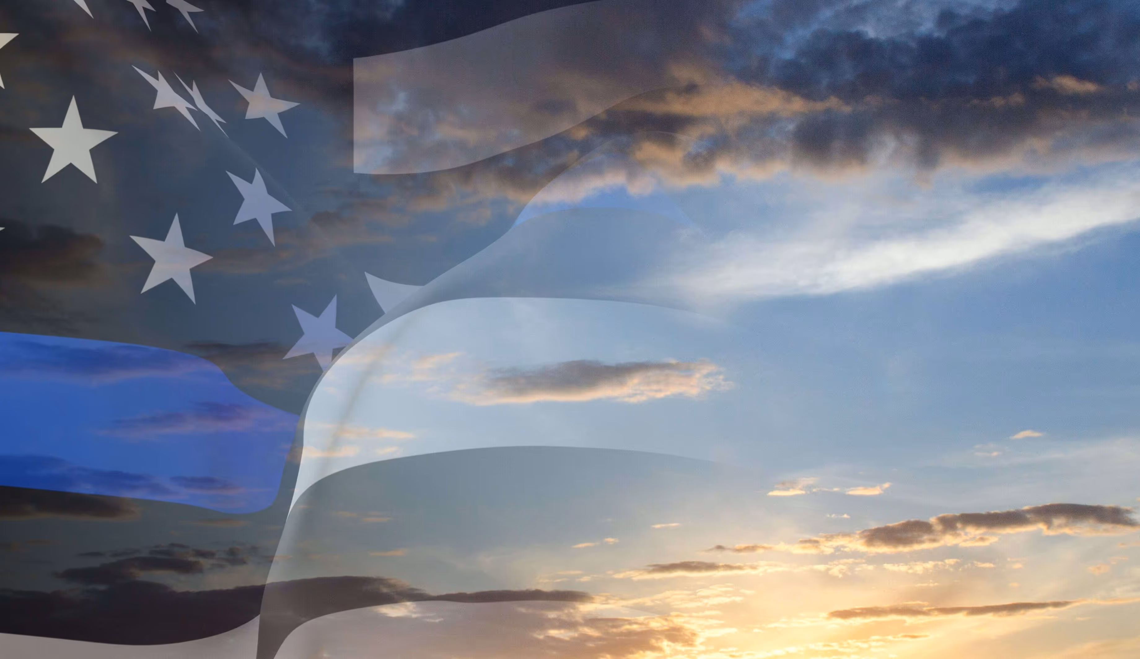 Middlesex/Somerset County Conference PBA and USA flag image