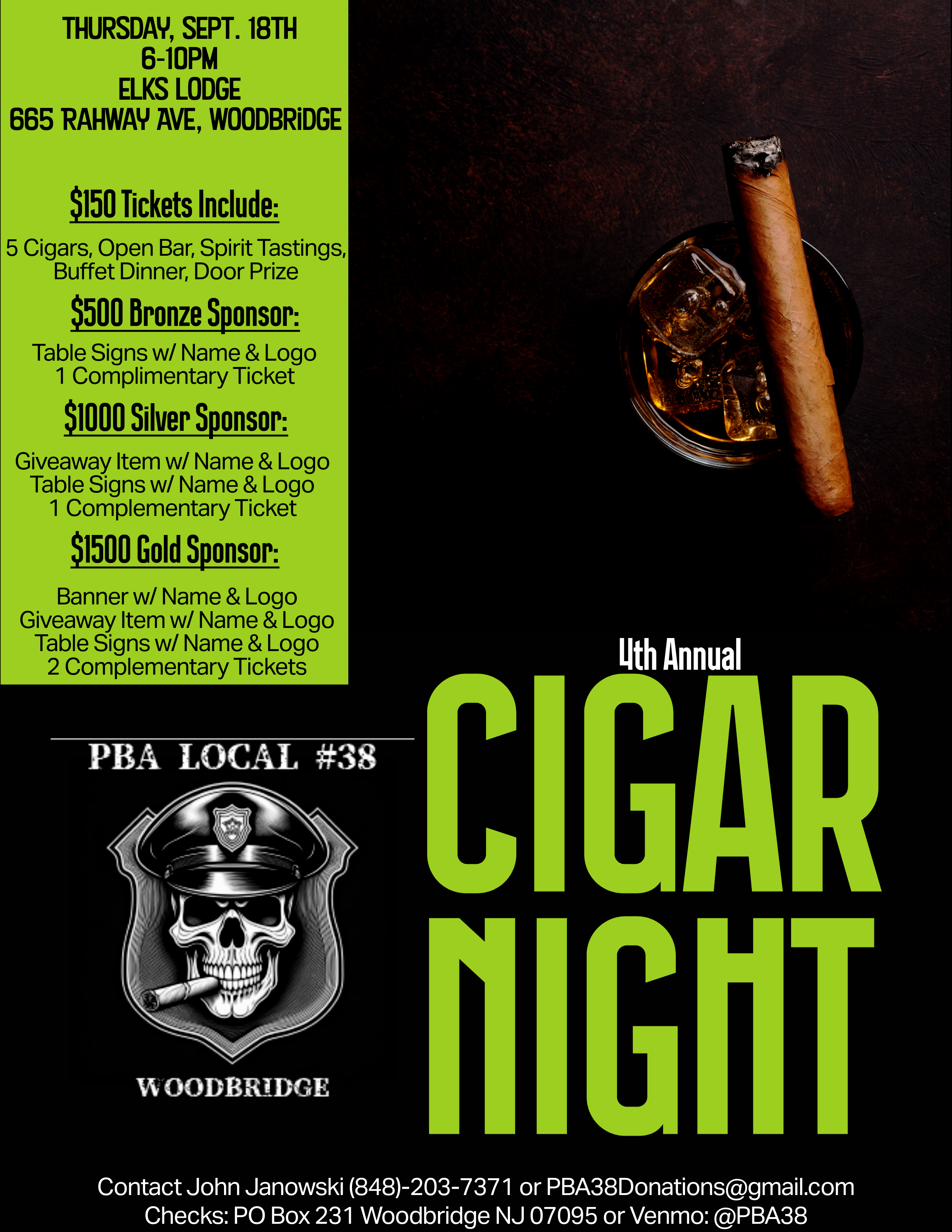4th Annual Cigar Night