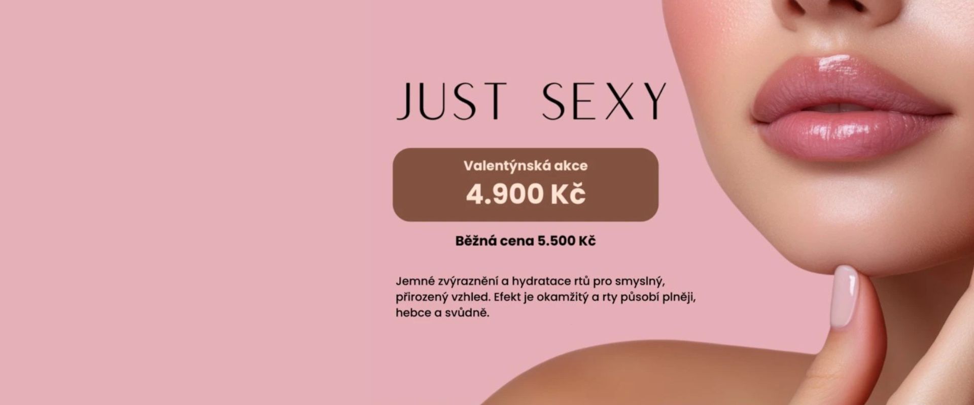 Plnější rty & regenerovaná pleť