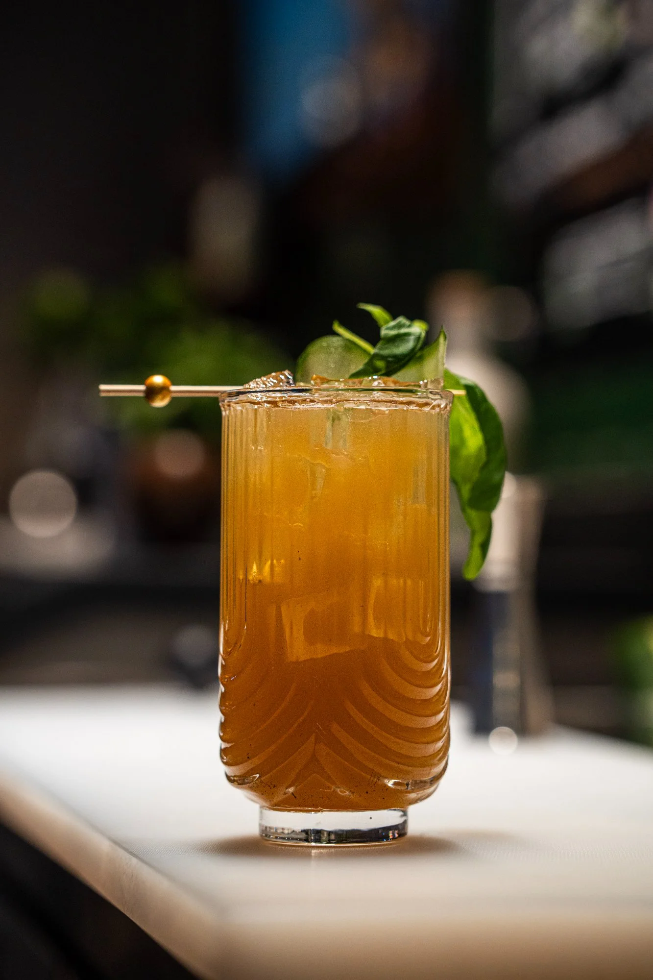 Cucumber Basil Cooler