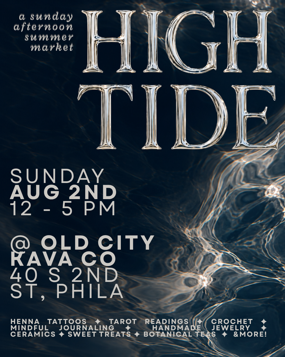 High Tide Sunday Market