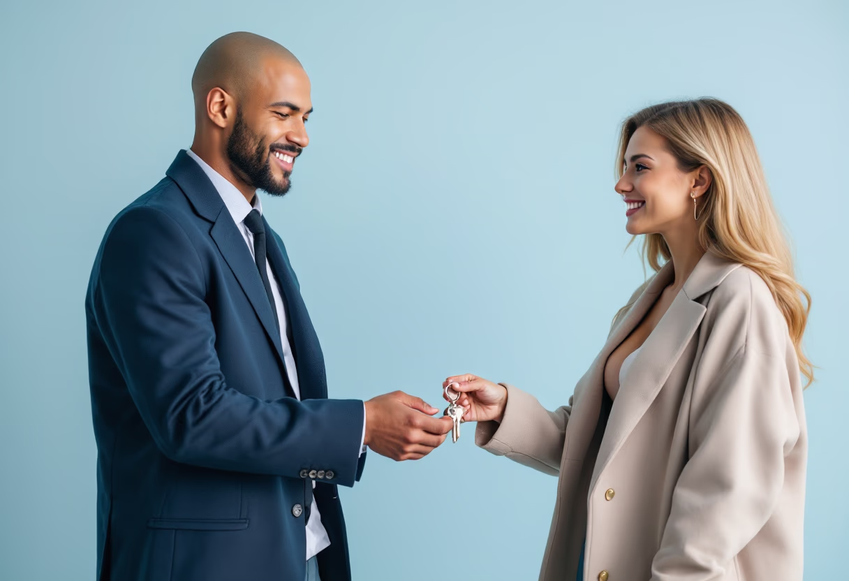 image of property key handover