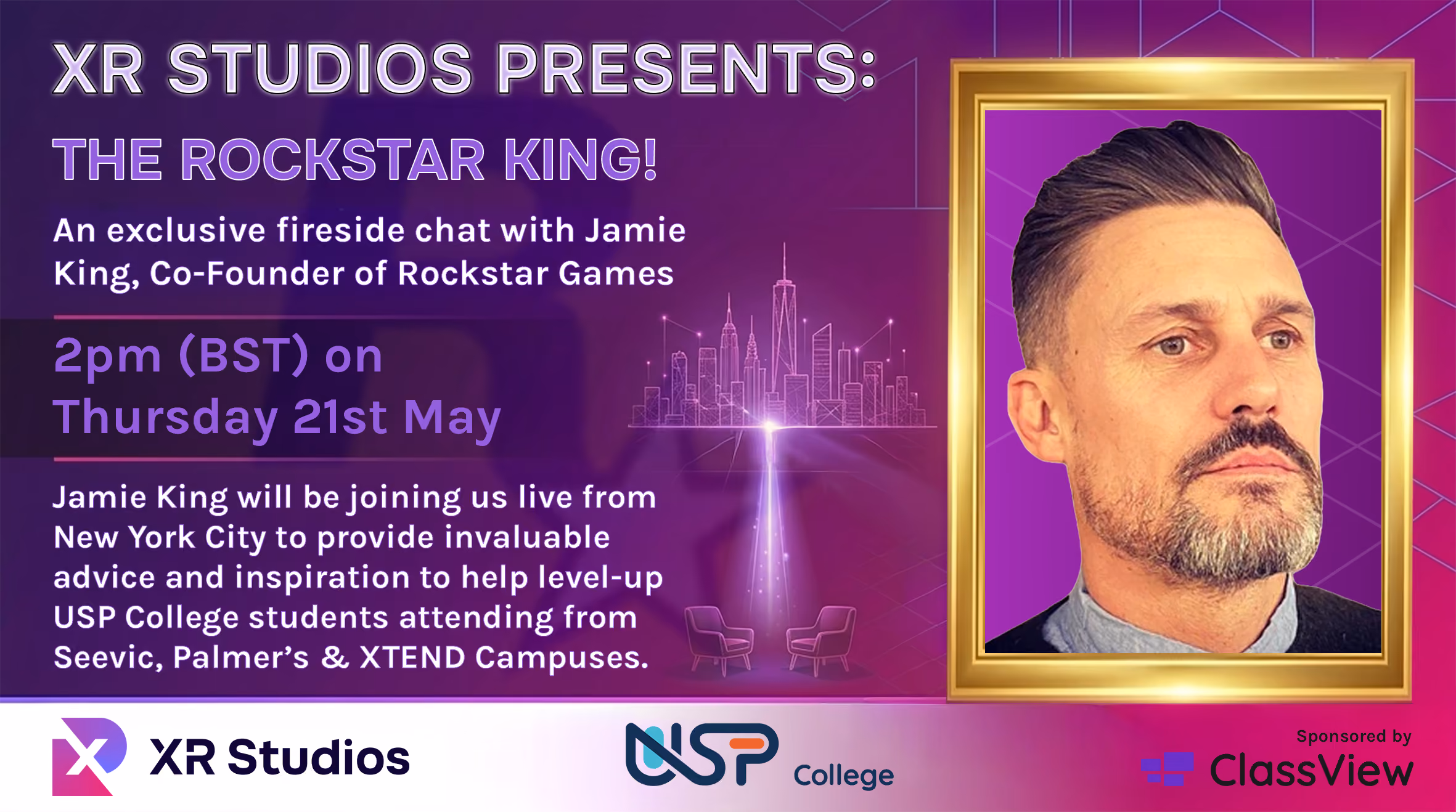 XR Studios Presents: The Rockstar King