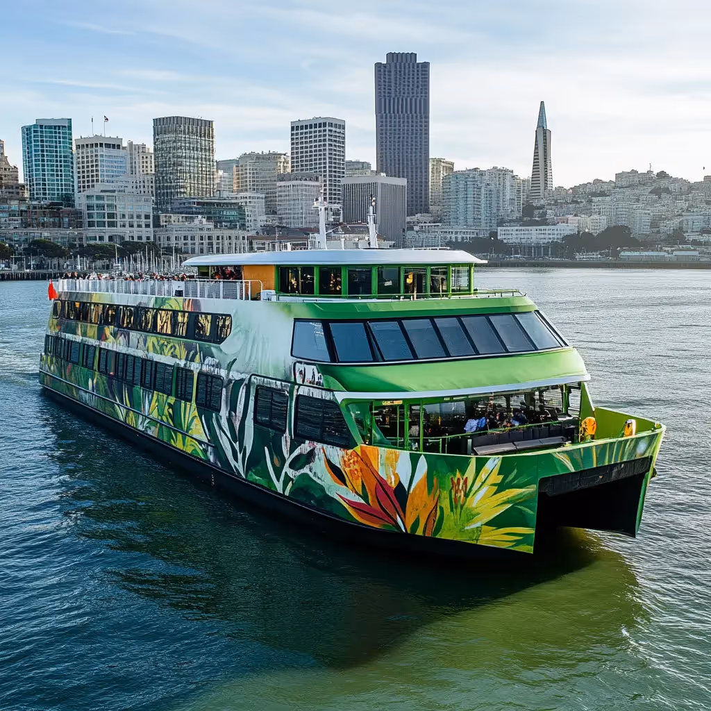 San Francisco's Ferry Fleet Goes Green with Hydrogen Power