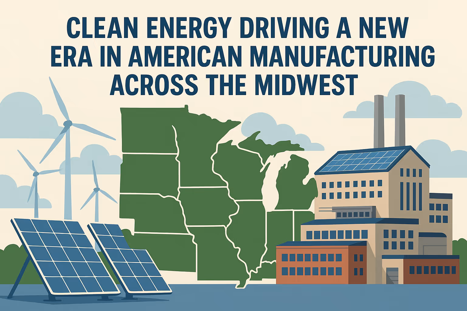 Clean Energy Driving a New Era in American Manufacturing Across the Midwest