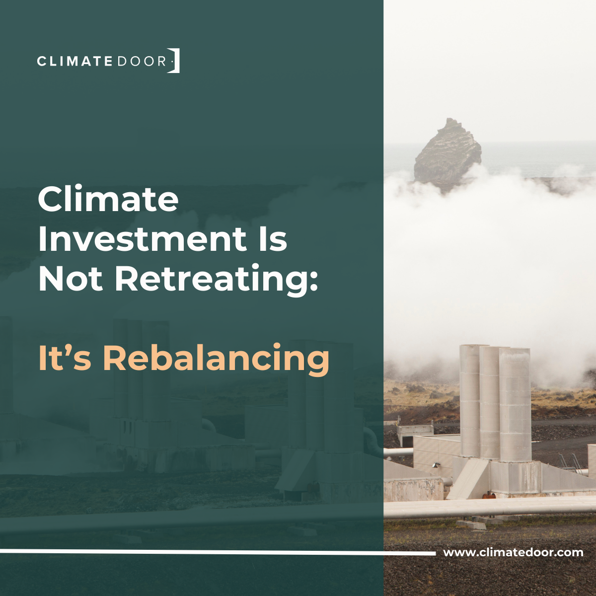Climate Investment Is Not Retreating: It’s Rebalancing
