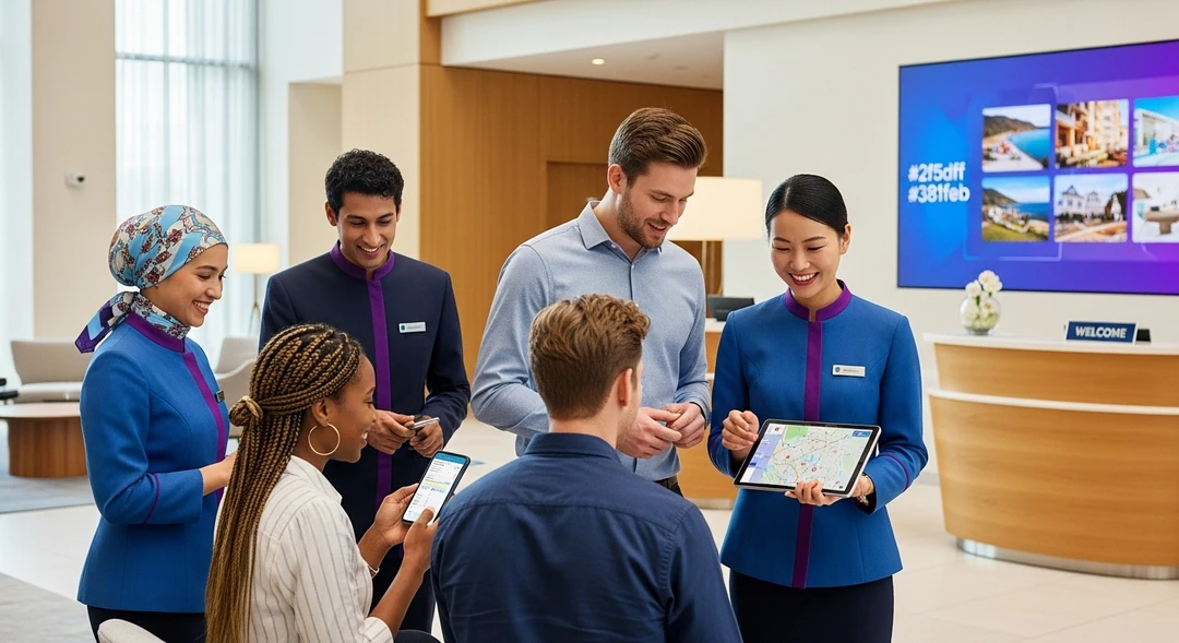 Professional hospitality technology image for AI in Hospitality: Unleashing Agentic AI for Hotel Growth in 2025