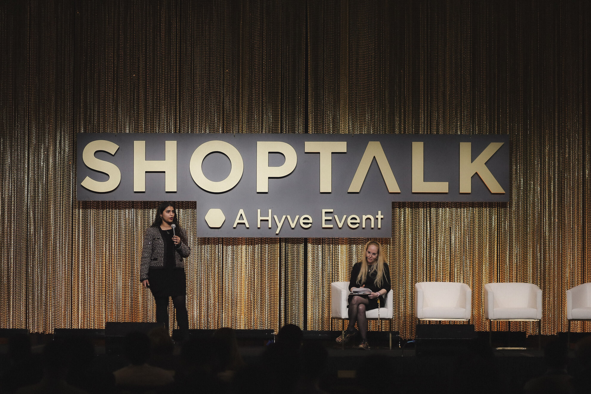 Amrita Bhasin presenting at Shoptalk