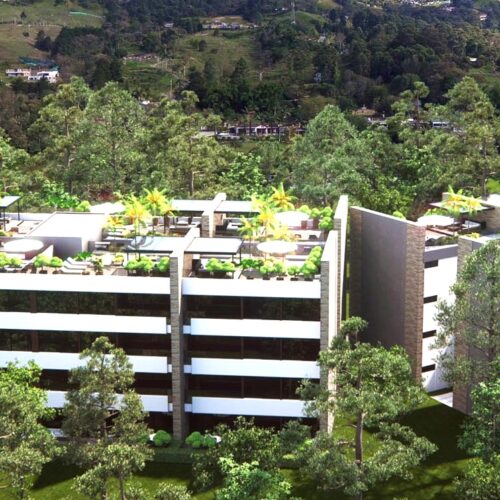 Sector Loma del Escobero, apartamento moderno con vista verde y tranquilo - Miniatura 13