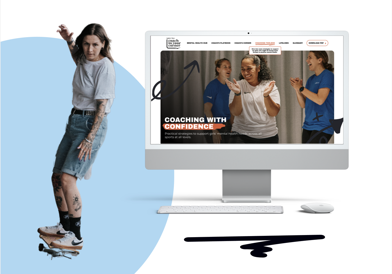 image of teacher using a smartboard for edtech