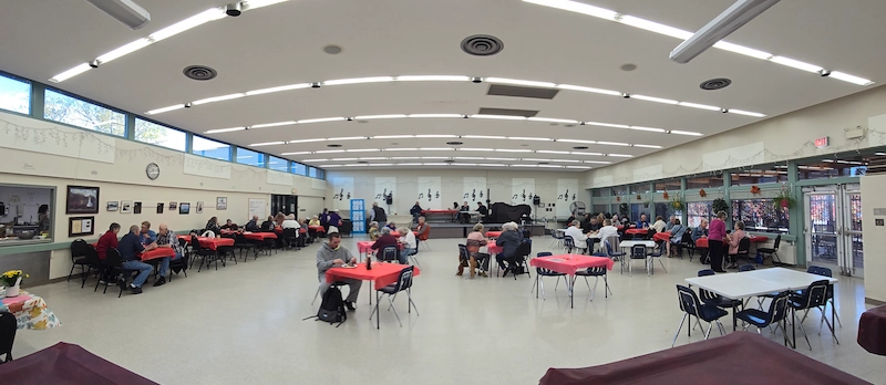 TMFM Pancake Breakfast room