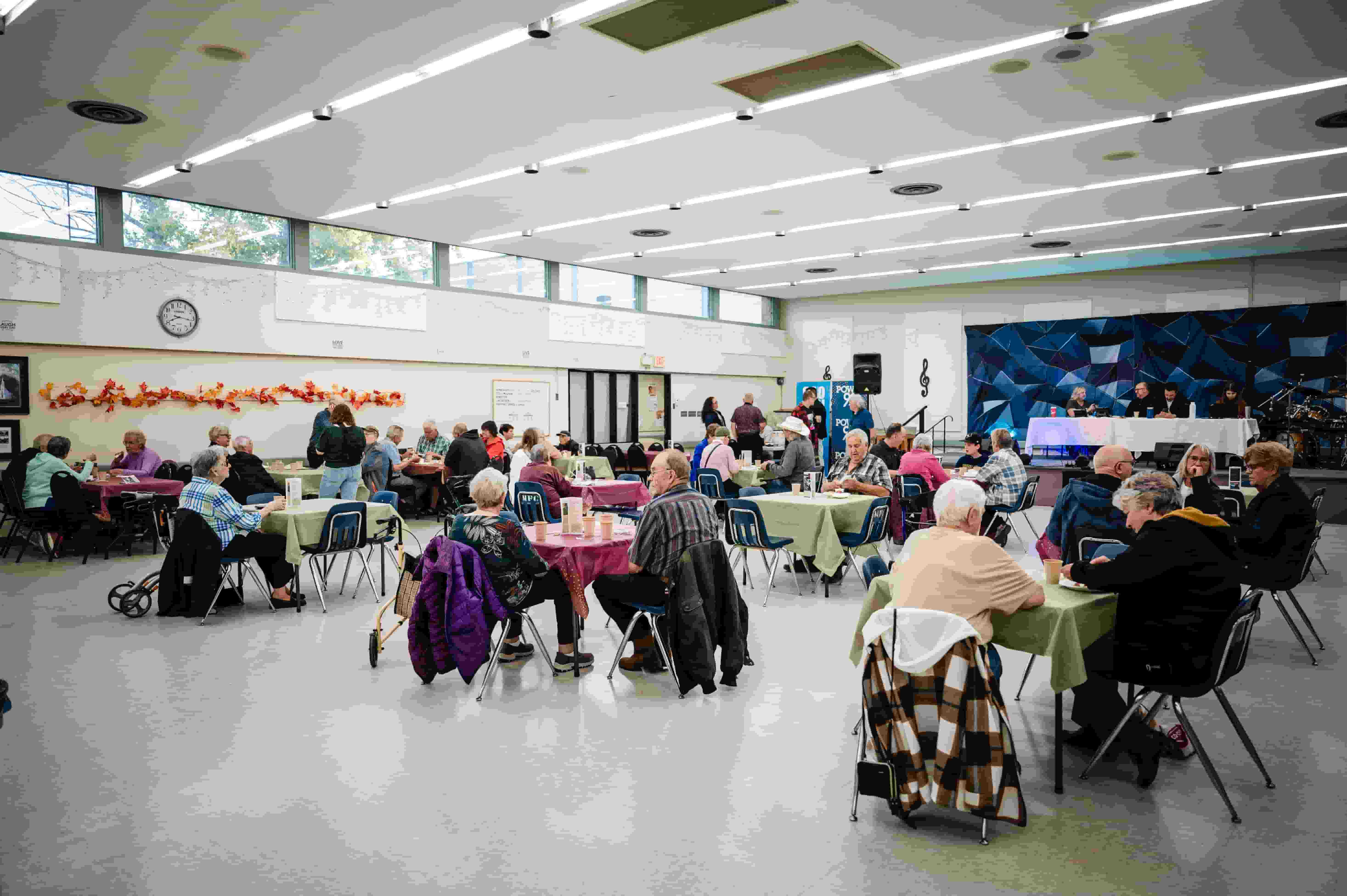 TMFM Pancake Breakfast room