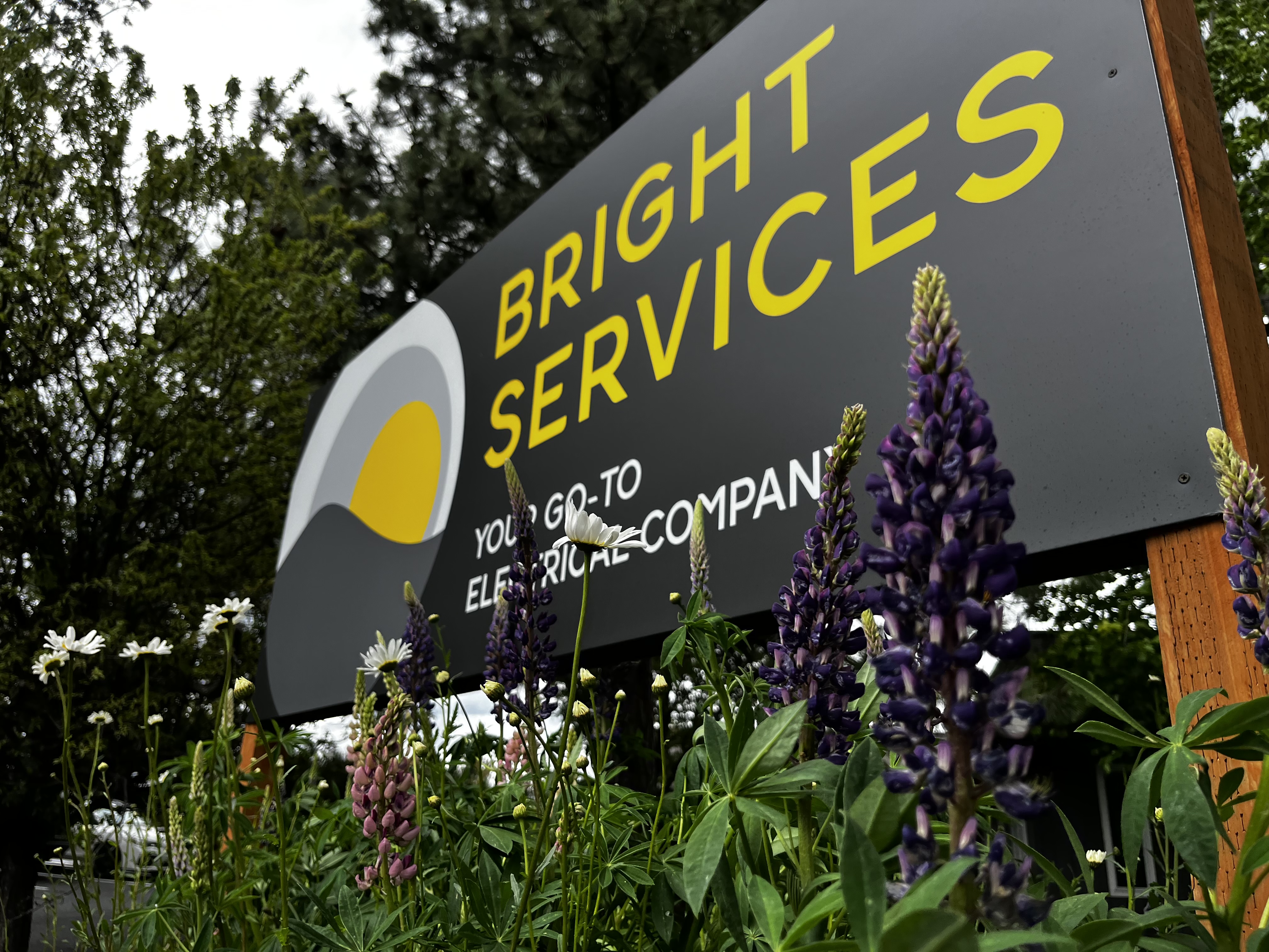 Bright Services Sign