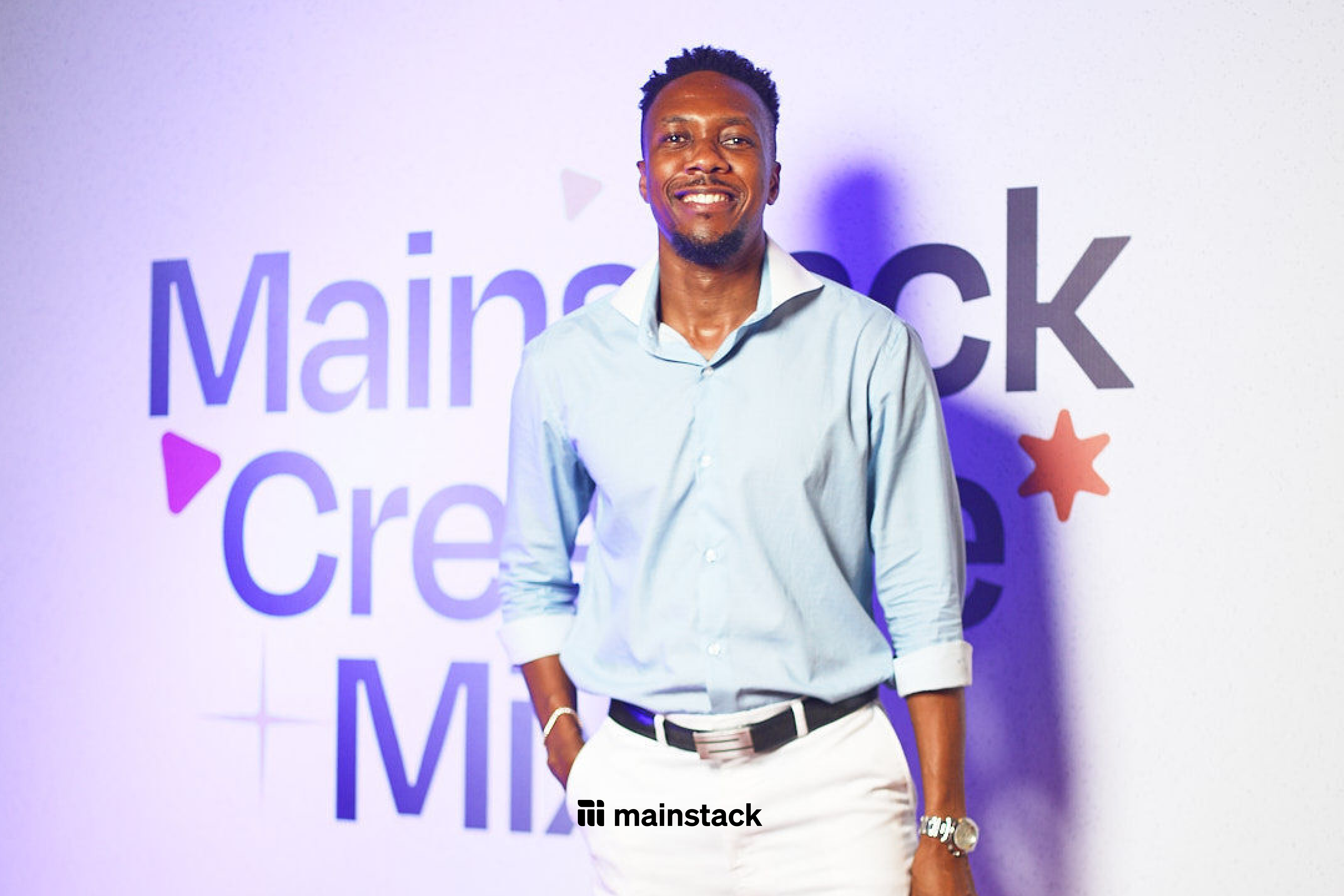Bliss Kingg at the Mainstack Creative Mixer Accra