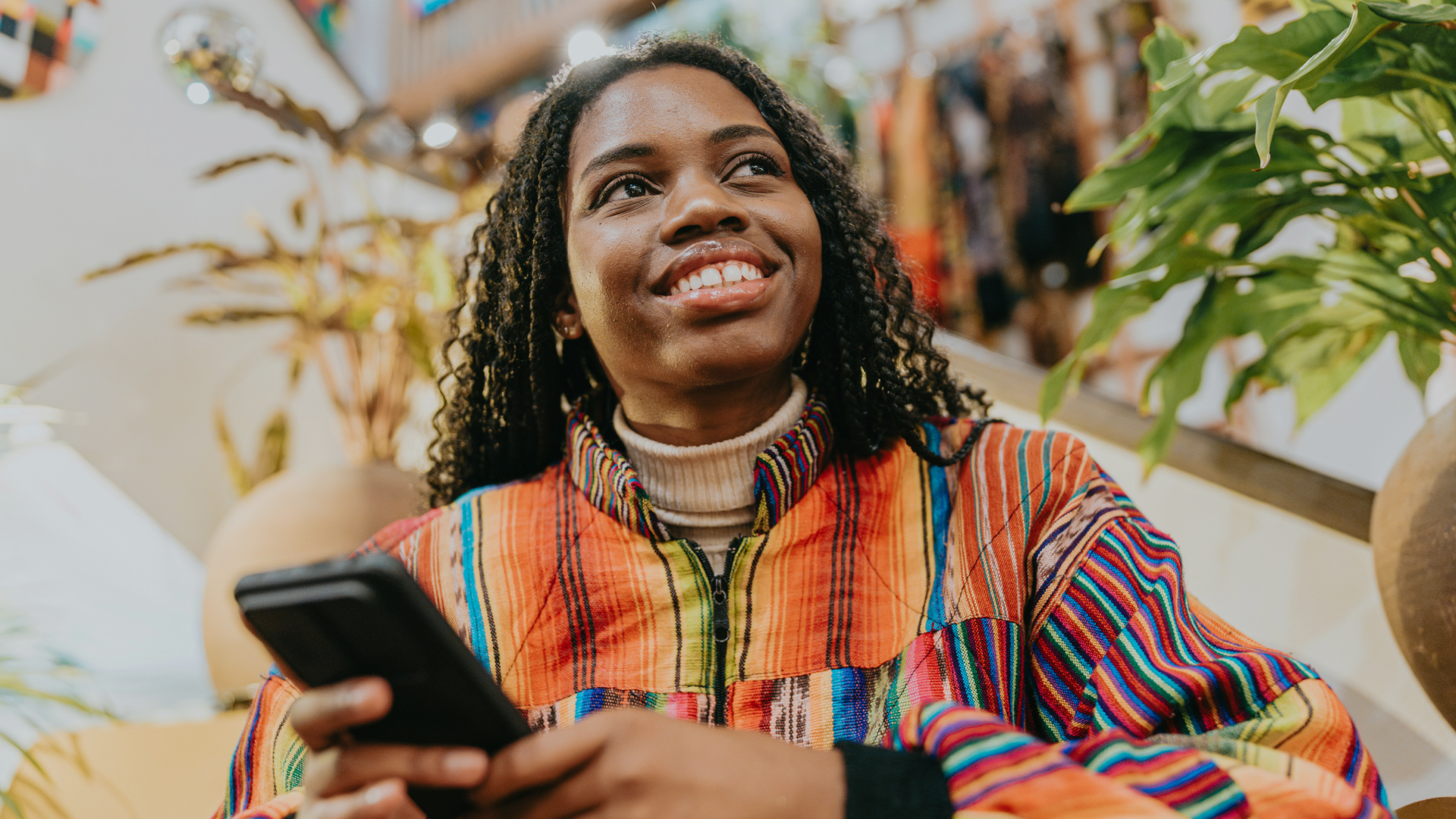 An image of a female delivery driver working for Favor Delivery