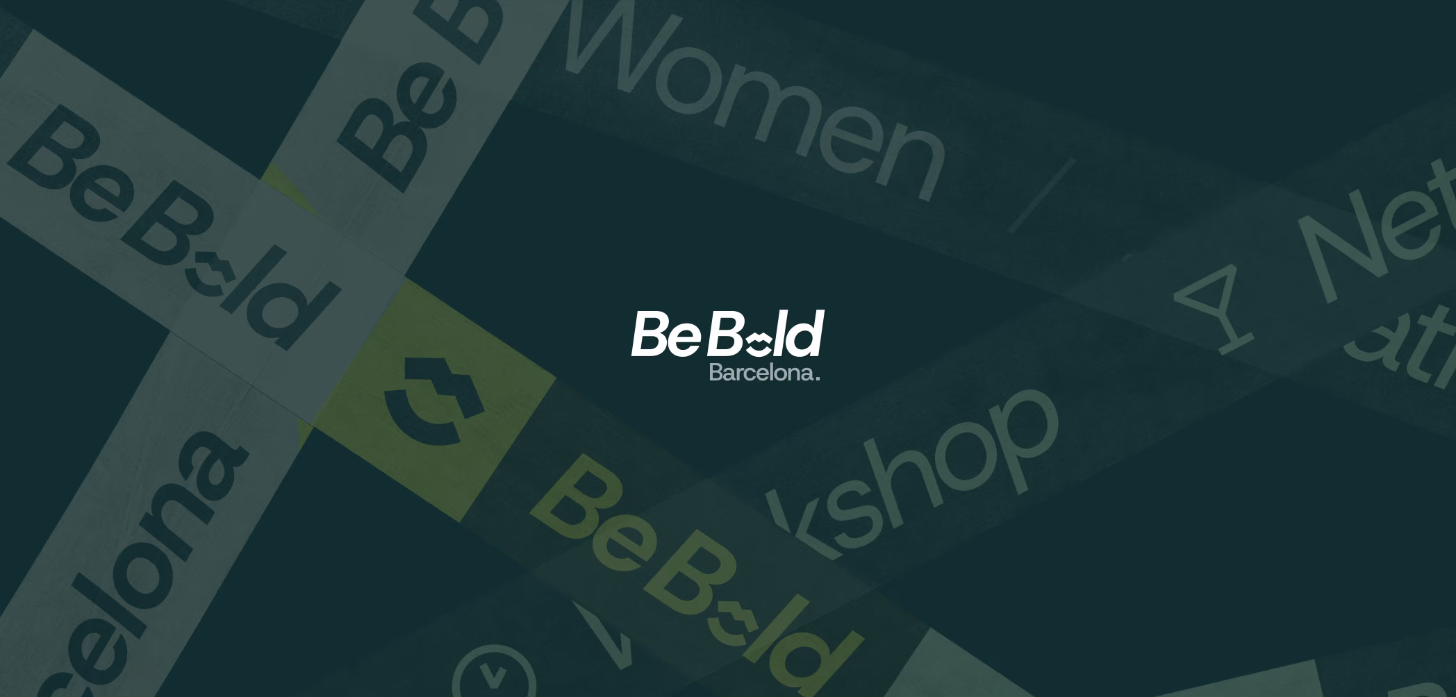 Projet Be Bold Barcelona : création de l'identité visuelle et du branding global
