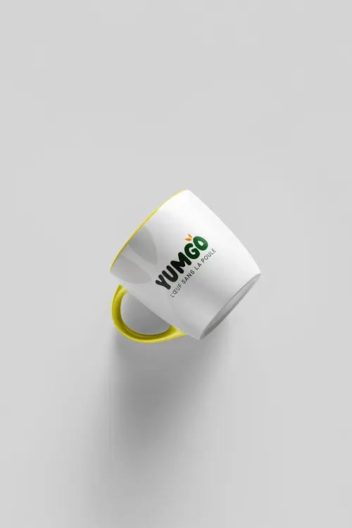 Autre nouveau branding du mug Yumgo