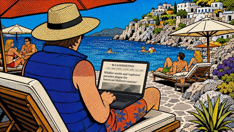 Image: Generated by AI - The Secret VC is off enjoying the summer