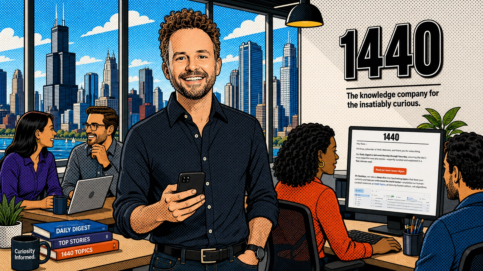 StartMidwest Founder Story on Tim Huelskamp of 1440 in Chicago