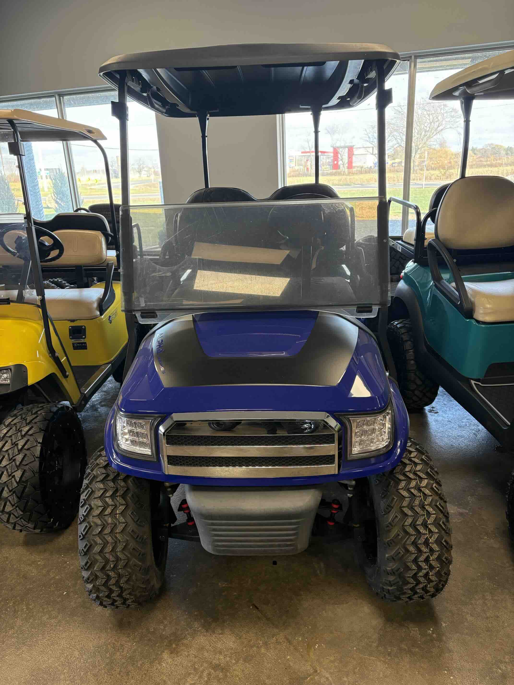 2020 Club Car Precedent 4-Passenger golf cart in Blue – Birdie Golf Carts Port Colborne