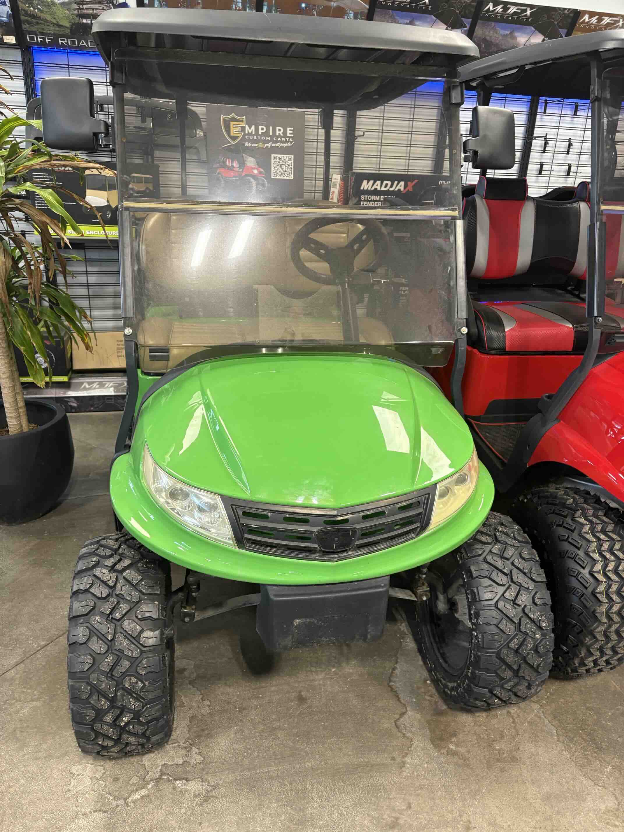 Club Car Precedent 4-Passenger golf cart in Green – Birdie Golf Carts Port Colborne