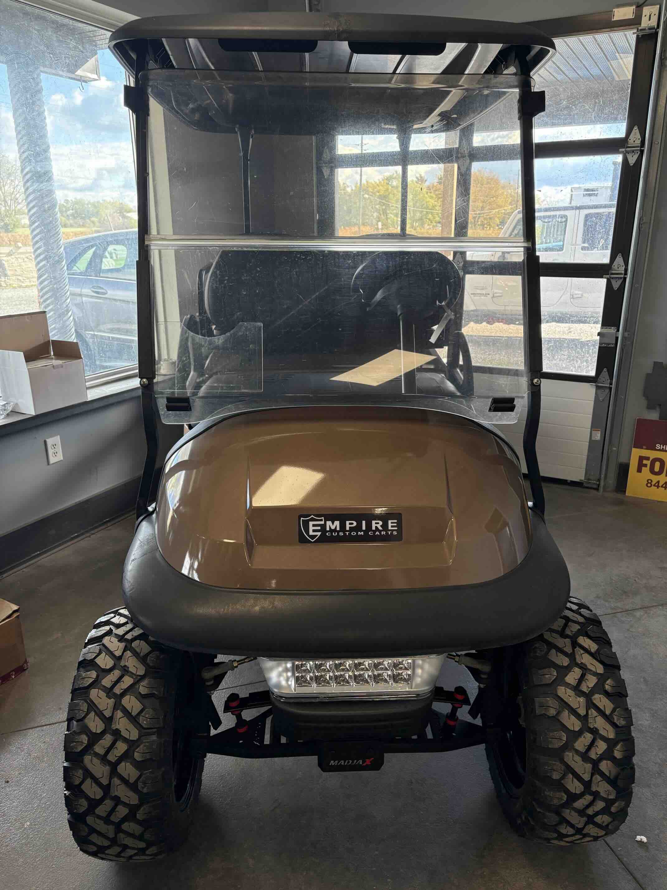 2014 Club Car Precedent 4-Passenger golf cart in Brown – Birdie Golf Carts Port Colborne