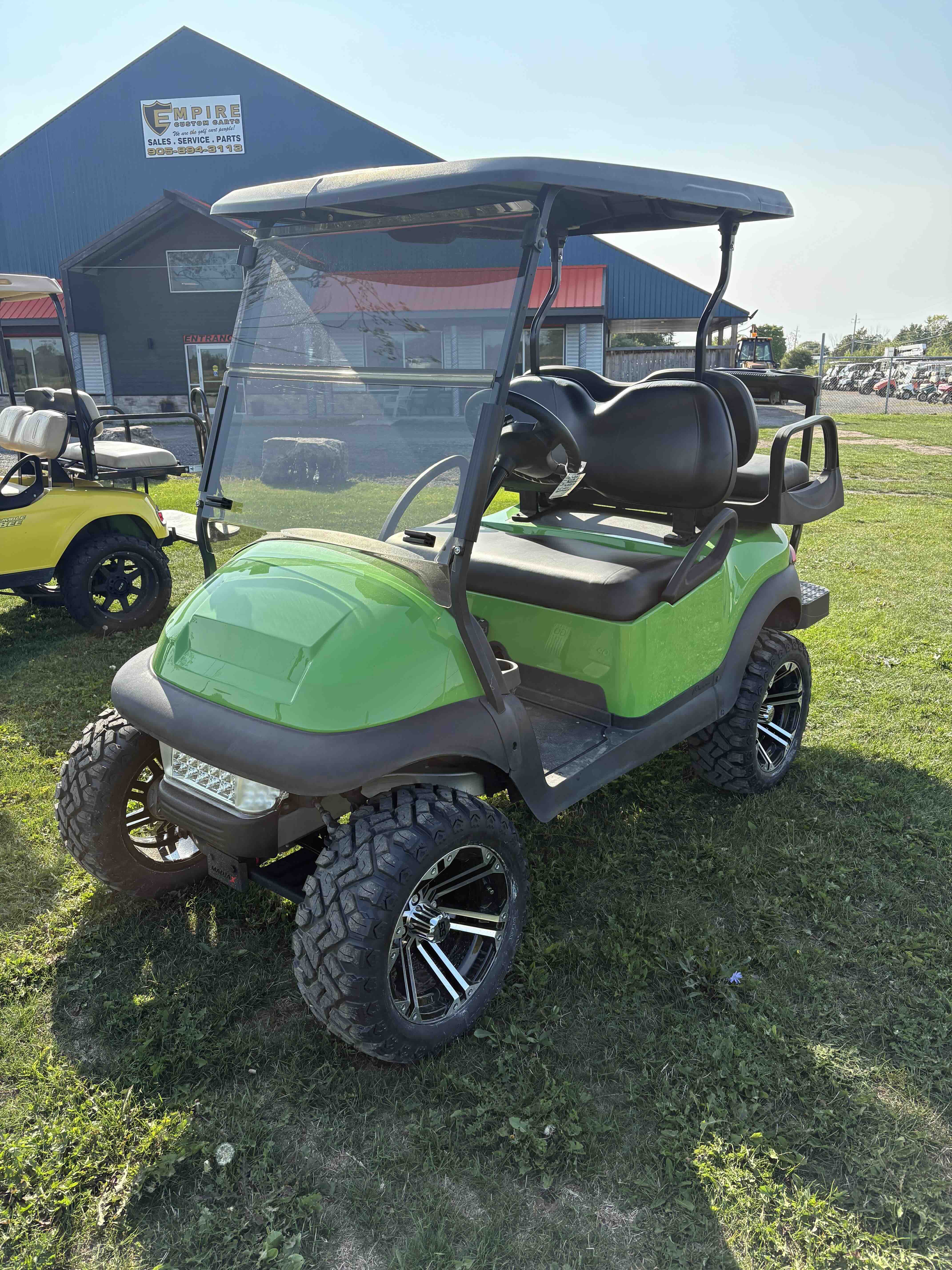 2020 Club Car Precedent 4-Passenger golf cart in Green – Birdie Golf Carts Port Colborne