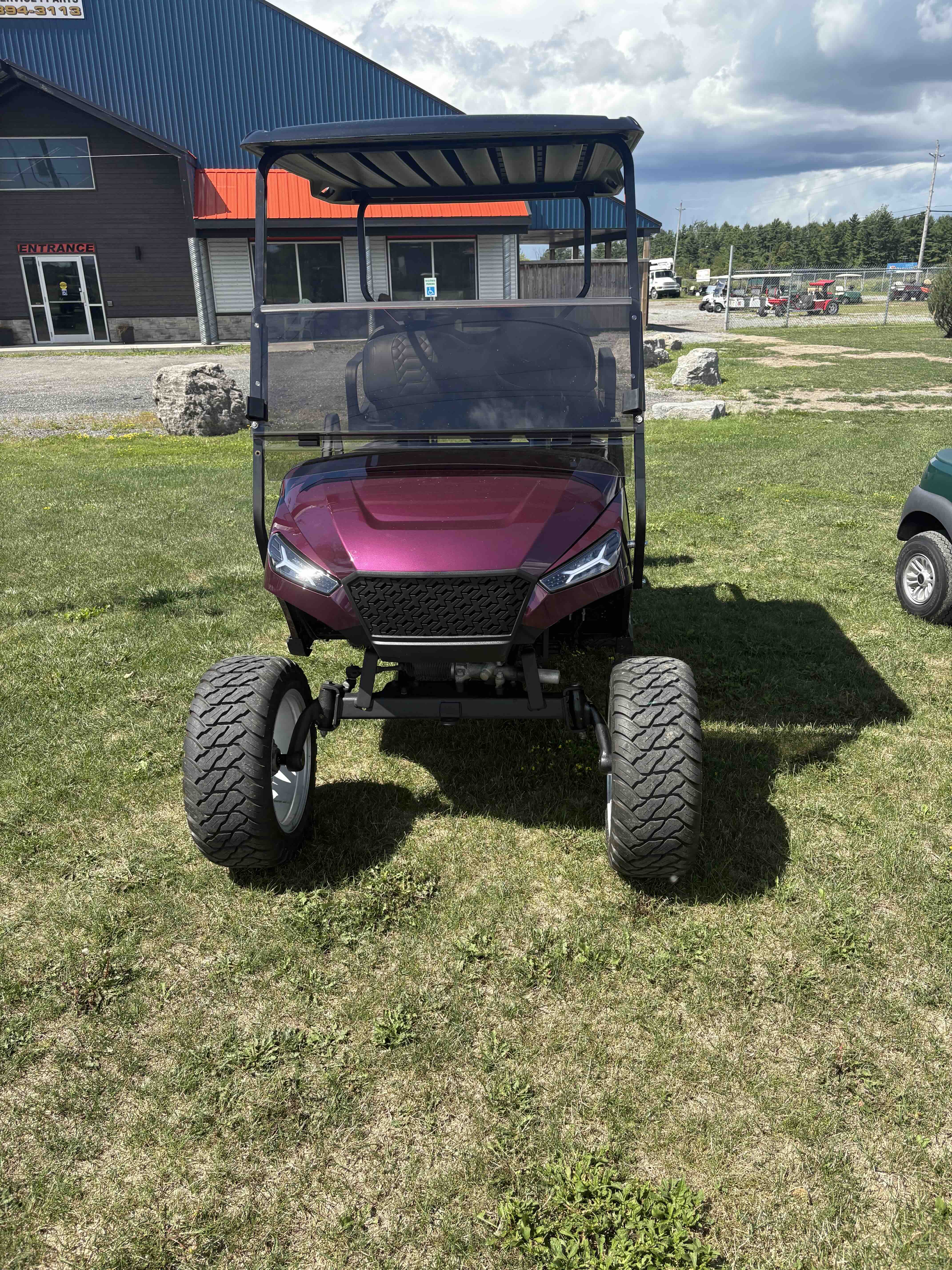 2014 EZGO TXT 4-Passenger golf cart in Red – Birdie Golf Carts Port Colborne