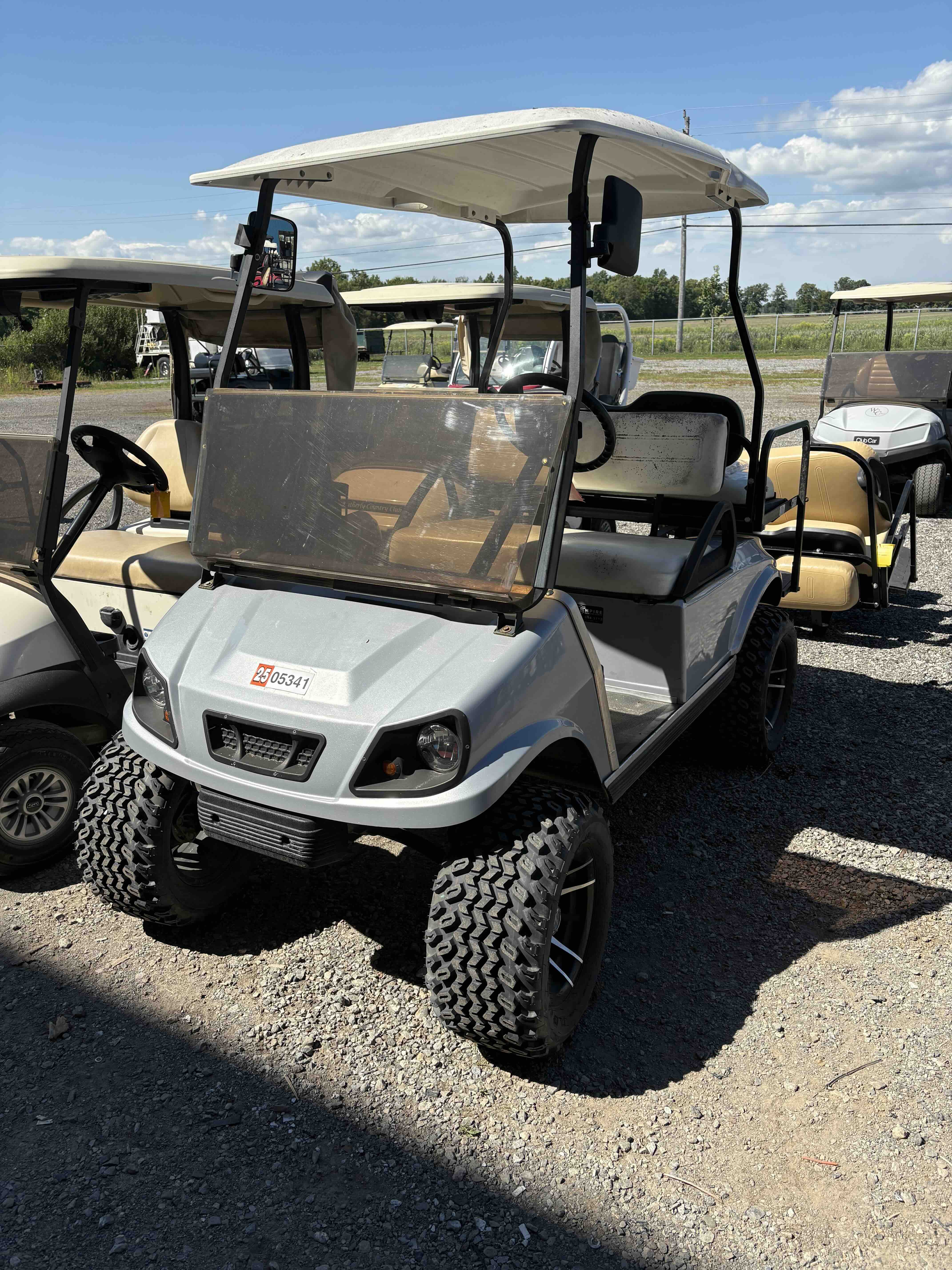 2002 Club Car DS 4-Passenger golf cart in Grey – Birdie Golf Carts Port Colborne