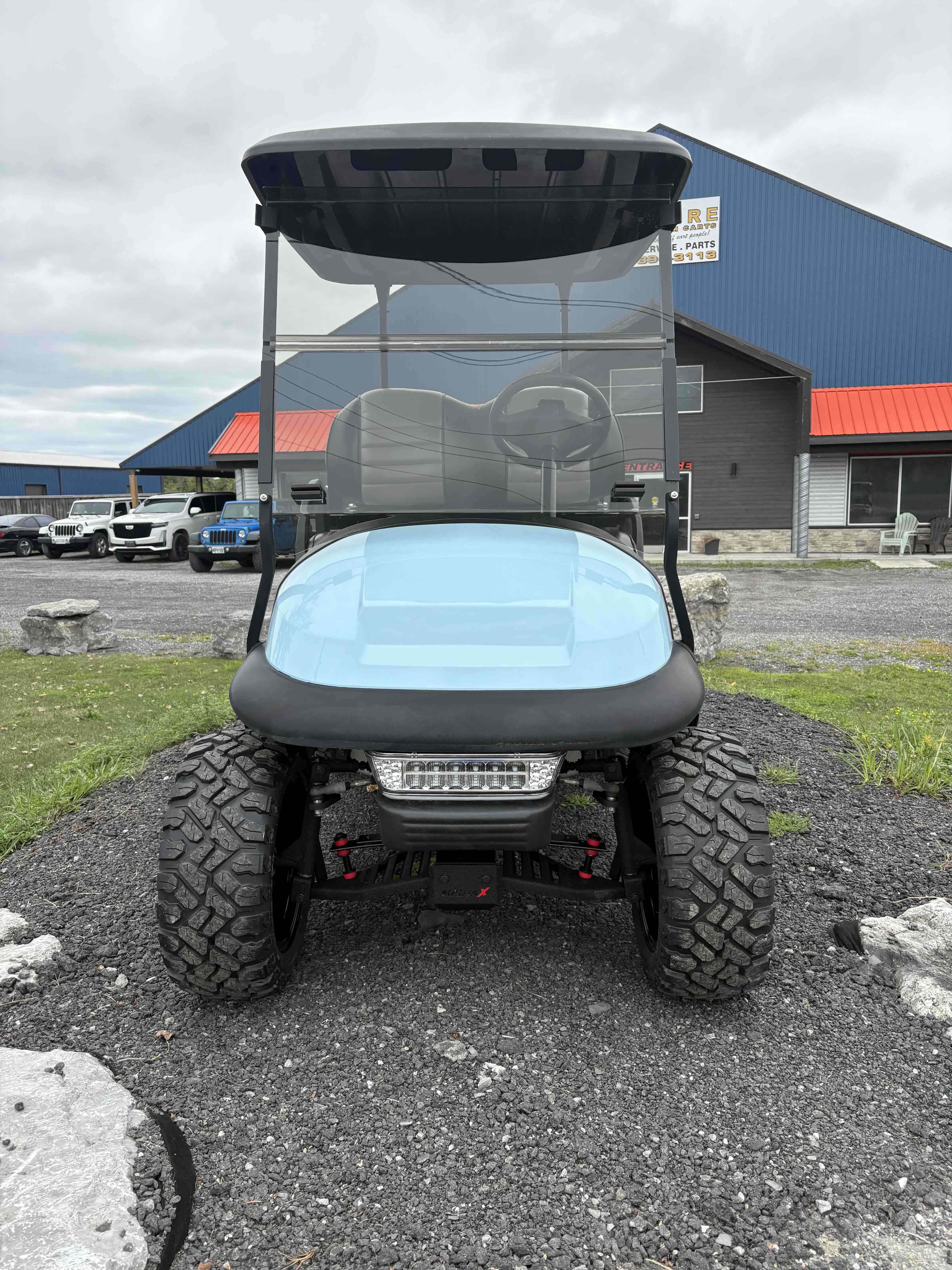 2020 Club Car Precedent 4-Passenger golf cart in Blue – Birdie Golf Carts Port Colborne