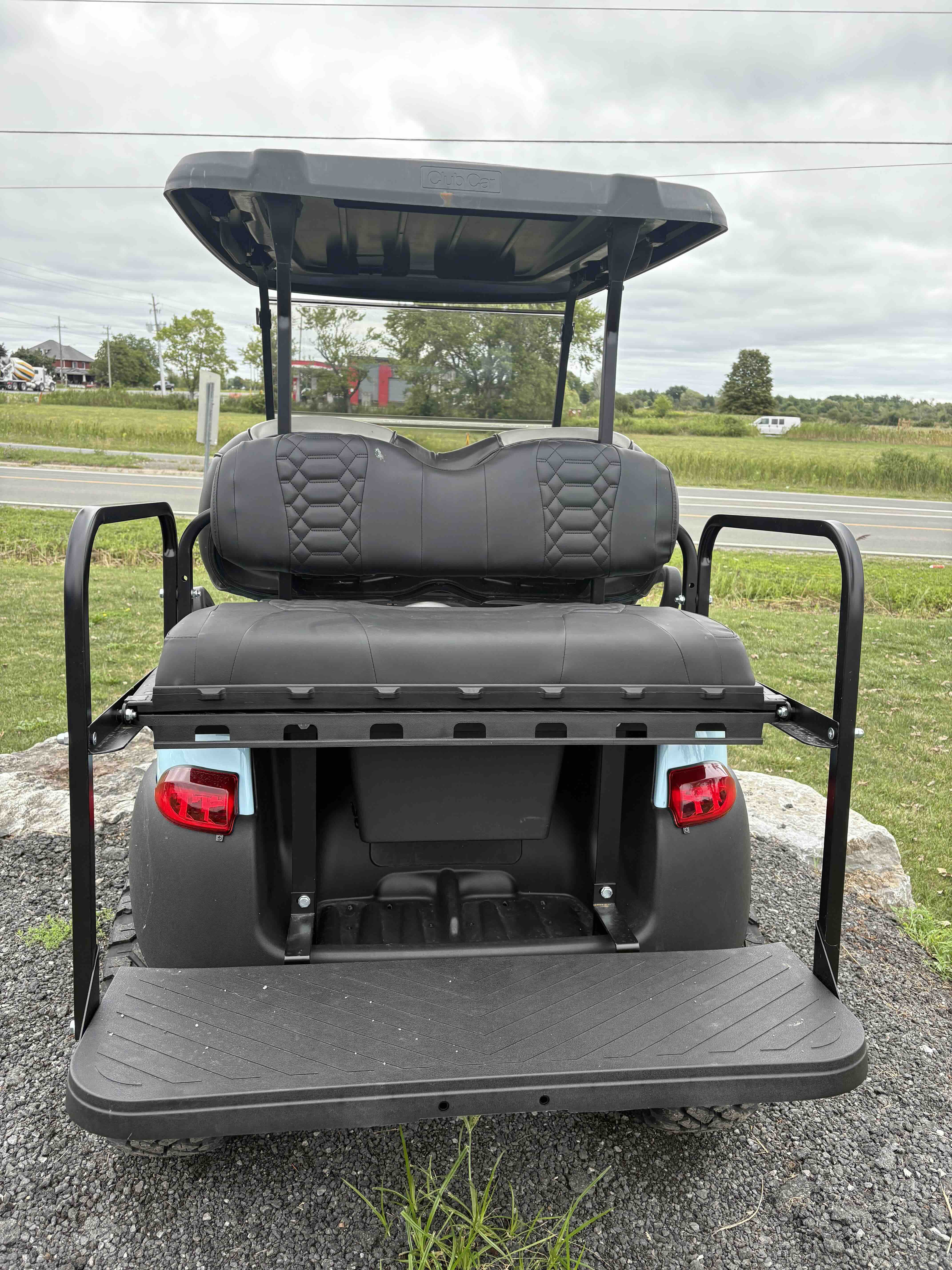 2020 Club Car Precedent 4-Passenger golf cart in Blue – Birdie Golf Carts Port Colborne