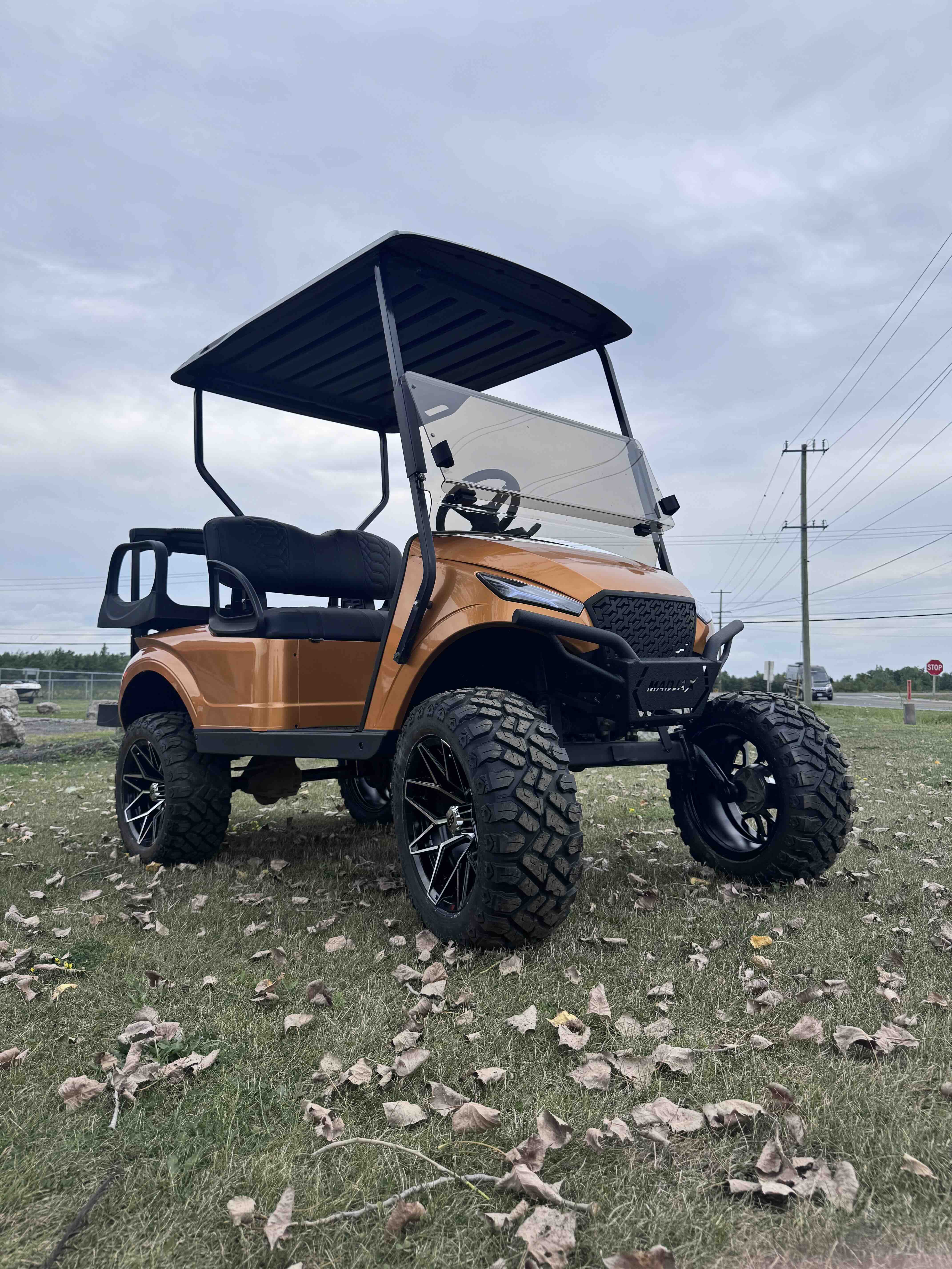 2020 EZGO TXT 4-Passenger golf cart in Copper – Birdie Golf Carts Port Colborne