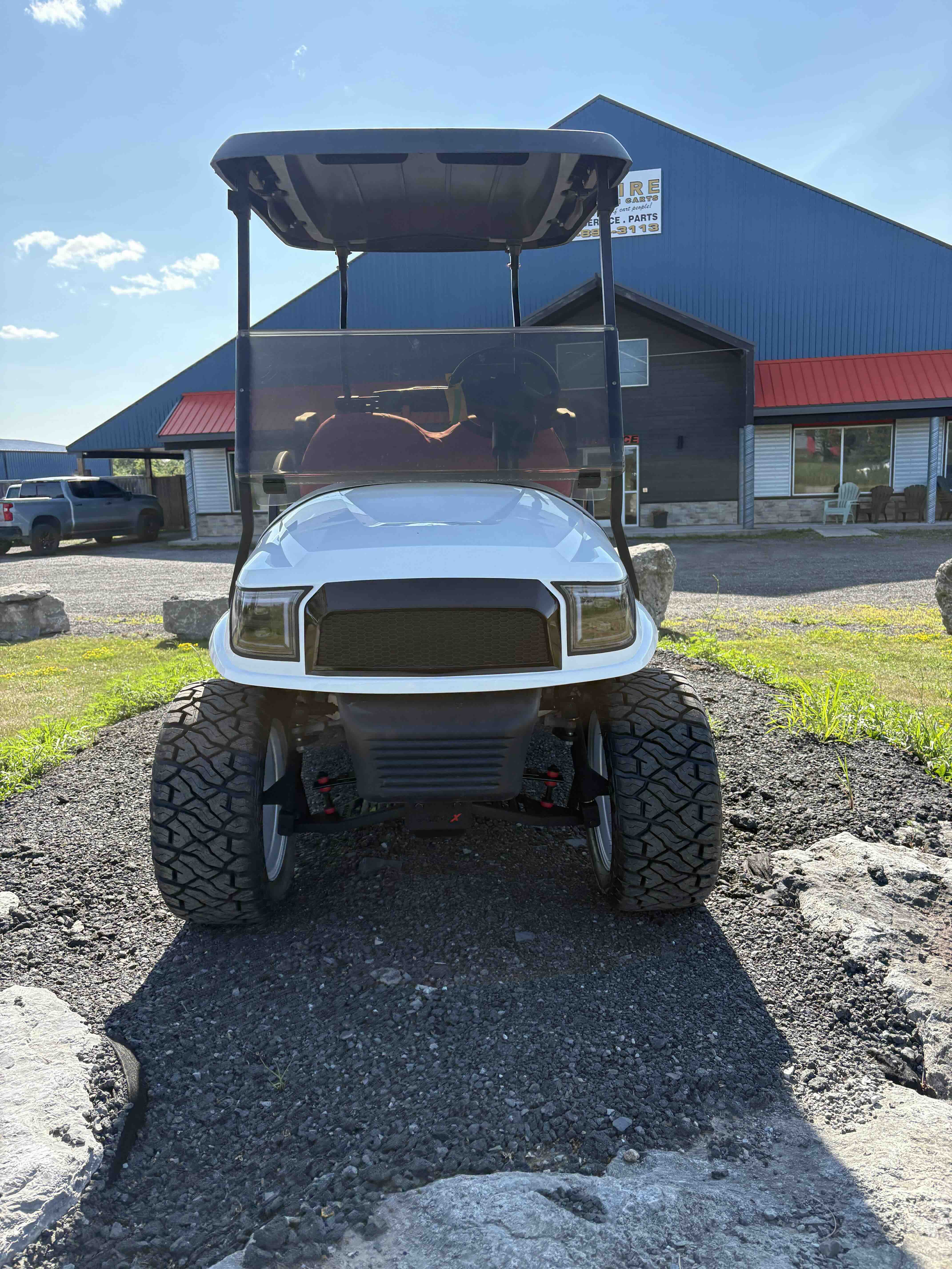2020 Club Car Precedent 4-Passenger golf cart in White – Birdie Golf Carts Port Colborne
