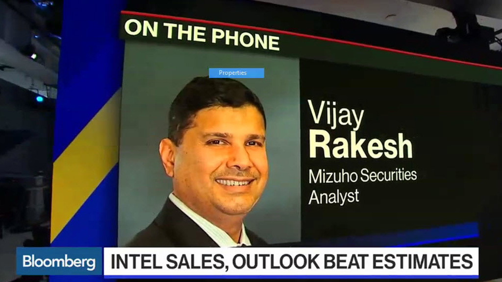 Analyst Vijay Rakesh on Intel Outlook (Start Watching at 37:35)