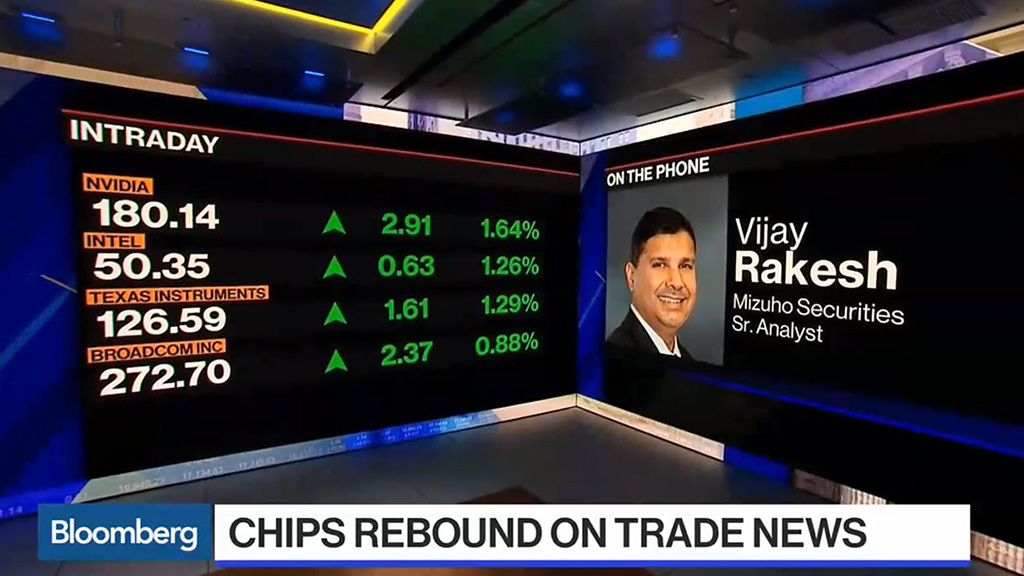 Chips Rebound on Trade News (Start Listening 26:27)