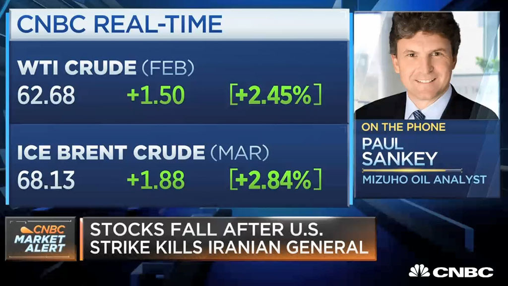 Paul Sankey Talks Oil Stocks on Bloomberg Markets (Start Watching at 28:05)