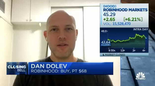 Mizuho’s Dan Dolev is bullish on Robinhood